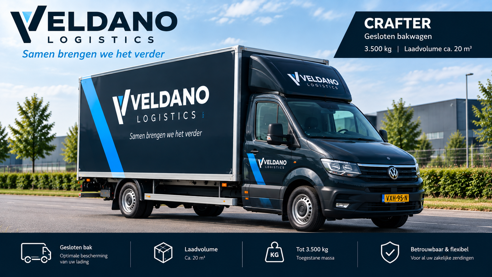 VELDANO gesloten bakwagen